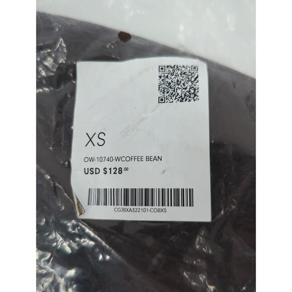 OAK + FORT Women's Coffee Bean Oversized Blazer XS - Picture 10 of 11